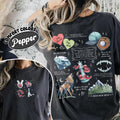 2 Sided Twilight Inspired Comfort Colors Shirt Vampire Wolf Romance Shirt Twilight Saga Fan Edward Bella Fan Fabric Fitted T-Shirts, Hoodie, Sweatshirt