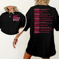 2 Sided, We are not going back shirt, Womens Right Equality Shirt, Kamala Harris shirt, Madam President Tee, Feminist...