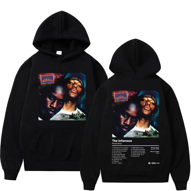 2 Sides Mobb Deep The Infamous Hoodie, Gift For Fan, Gift For Her, Gift For Him T-Shirts, Sweatshirt | GrindPrints.com