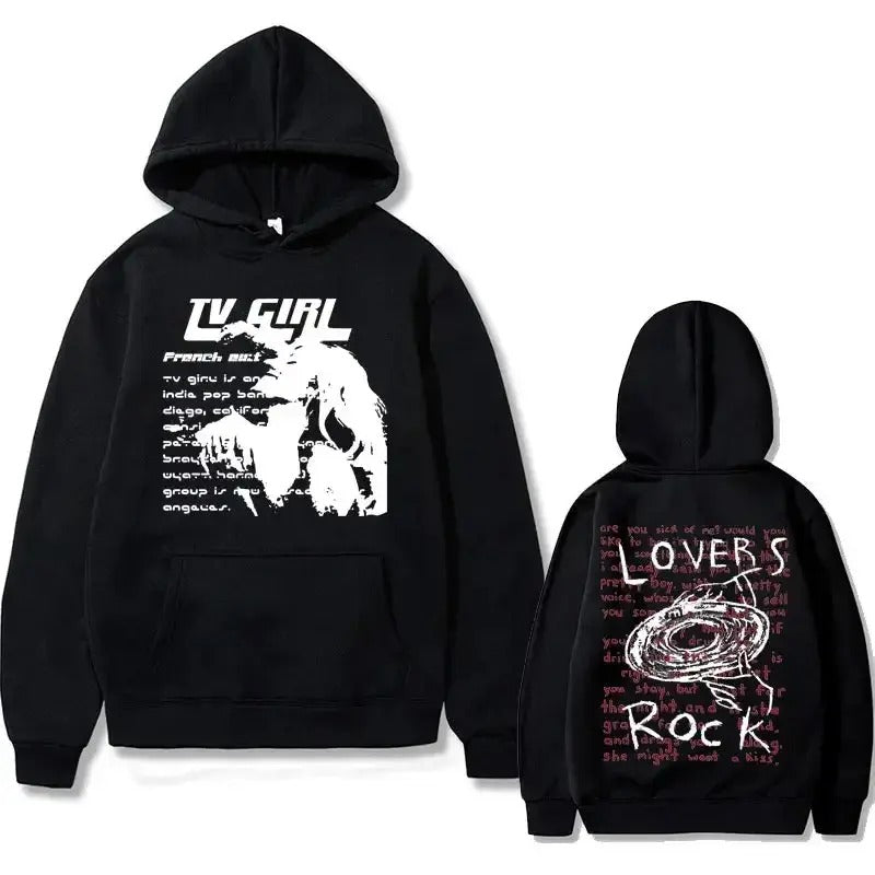 2 Sides TV Girl Lovers Rock Hoodie, Gift For Fan, Gift For Her, Gift For Him T-Shirts, Sweatshirt | GrindPrints.com