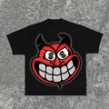 2 Sides The Devil Who Doesn't Work - Cotton Shirt - S to 4XL - Multiple color Hoodie, Sweatshirt | GrindPrints.com