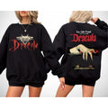 2 Sides Vintage Gothic Bram Stoker's, Draculaaa Book Cover T- Shirts, Trending Sweatshirts, Gothic Apparel, Draculaa...