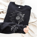 2 Slide Design, Oh How He Loves Us Sweatshirt With Wrist Design, Bible Verse Hoodie With Sleeve Printed, You are...