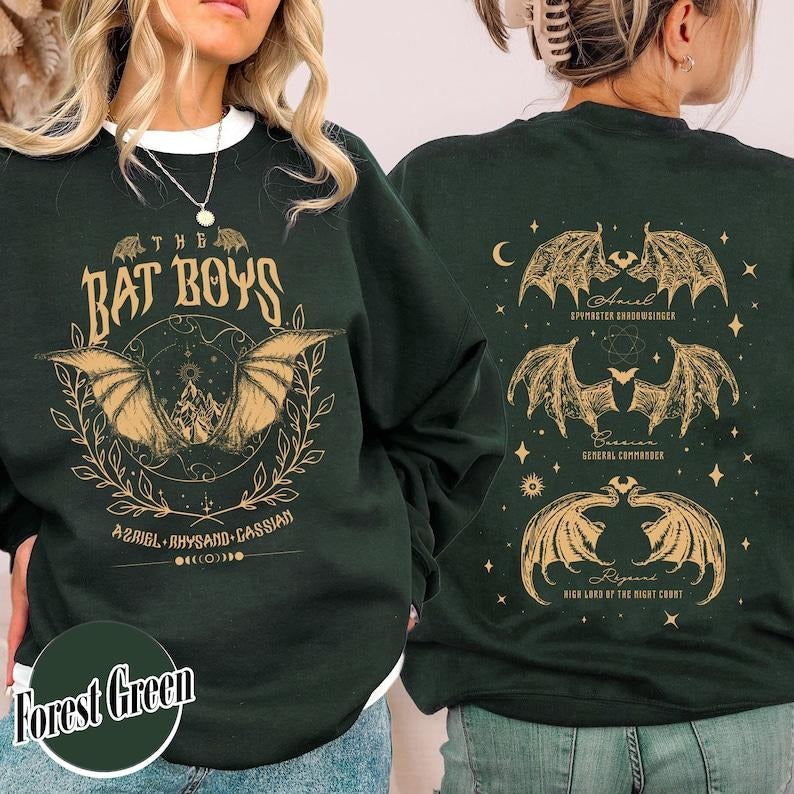 2 Slide Bat Bat Night Court Acotar Acotar Bat Acotar Shirt Azriel Acotar Azriel T-Shirts, Hoodie, Sweatshirt