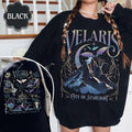 2 Slide Design, Velaris City of Starlight Sweatshirt, The Night Court Shirt, Bookish Gift, Court Of Dreams, City Of...