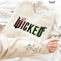 2 Slide, Wicked Glinda Elphaba Sweatshirt, Defy Gravity Broomstick Magic Wand, Wizard Movie Shirt Wicked Musical Fan Gift...