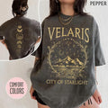 2 slide design, Velaris T-Shirt, ACOTAR shirt, acotar Merch, Night Court Shirt, City Of Starlight, Sarah J Mass House of...