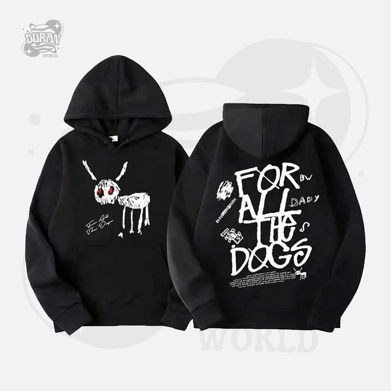 2 slides,Drake Unisex Hoodie | drake for all the dogs sweatshirt | champagne papi fan merch 2024 | Hip Hop Streetwear...