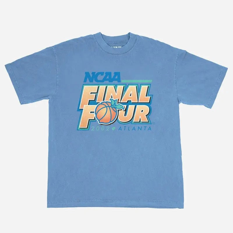 2002 FINAL FOUR LOGO HEAVYWEIGHT TEE, Basketball Unisex Classic AT-Shirt Sweatshirt Hoodie. | GrindPrints.com