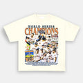 2017 WORLD SERIES CHAMPS- Vintage baseball Graphic Tee- Vintage baseball Graphic T-Shirt PGA Masters The Open Golf Casual...