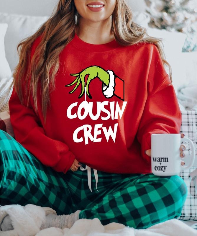 2023 Christmas Cousins Sweatshirt, Cousin Crew Hoodie, Matching Family Christmas Hoodie, Trendy Cousin Squad Holiday...