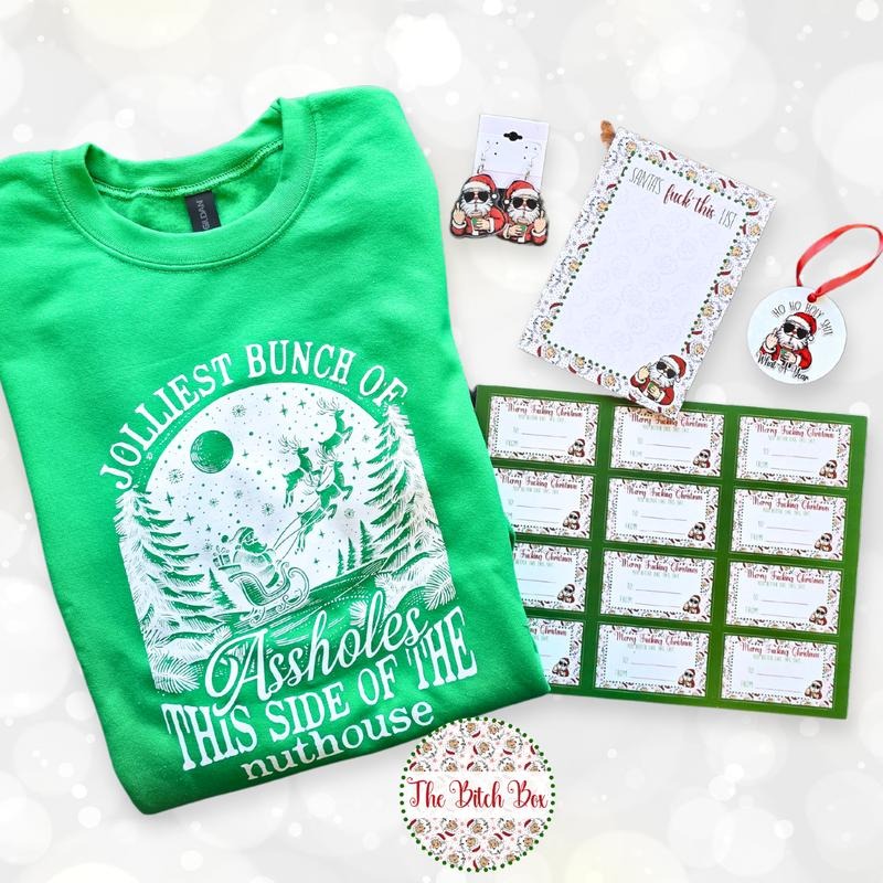 2024 Christmas Bitch Box T-Shirts, Hoodie, Sweatshirt | GrindPrints.com