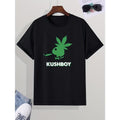 2024 new N-style high-end design sense, green rabbit, atmosphere with niche printed men's jacket, round neck casual...