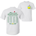 2025 Masters Tournament Augusta National Golf Club 91 Years (1934-2025) Champions Updated Rory McIlroy Unisex Cotton...