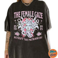2025 The Female Gaze Petrify The Patriarchy  Shirts, Cotton Unisex T-Shirt, Crew Neck, Size S- 3XL, Menswear Top,...