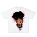 21 AMERICAN DREAM Inspired Vintage Graphic T-shirt Heavy Cotton Tee Basketball 90 s Styled Shirt Hiphop Vibes Y2K...