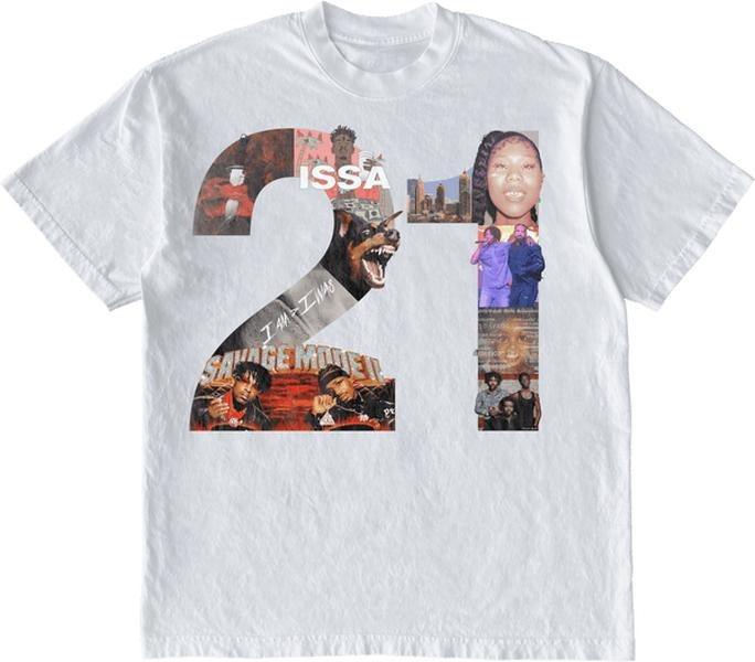 21 Text Album T-Shirt Graphic Vintage Tee 100% Cotton For Men For Women Hoodie, Sweatshirt | GrindPrints.com