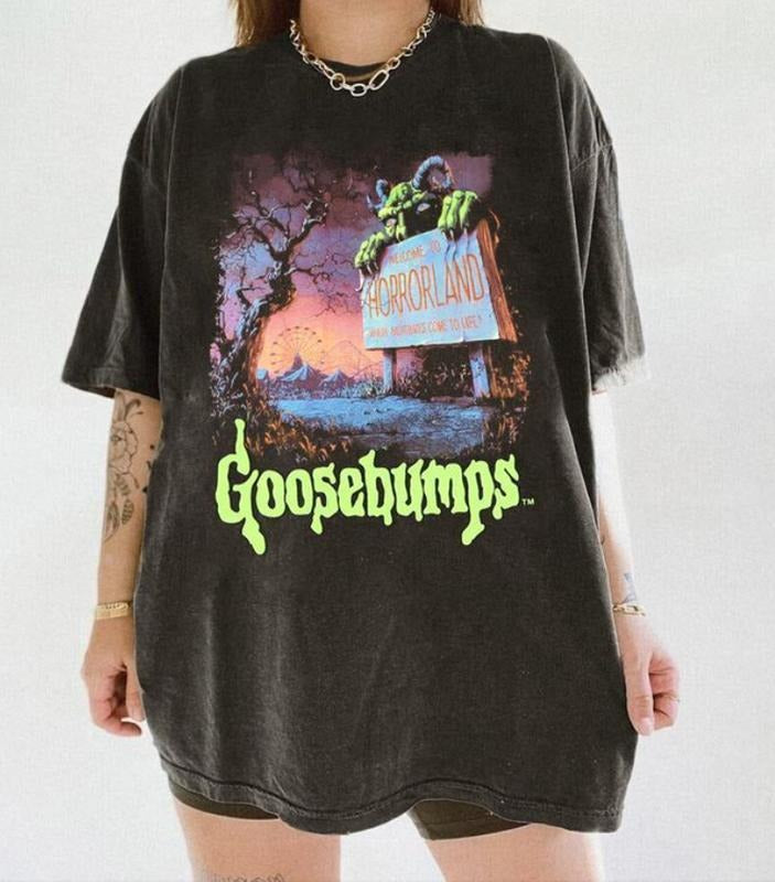2Goosebumps Horrow Shirt, Welcome To 2Horror Land Shirt, Vintage 2Goosebumps Shirt, One Day At Horror Land, Halloween...