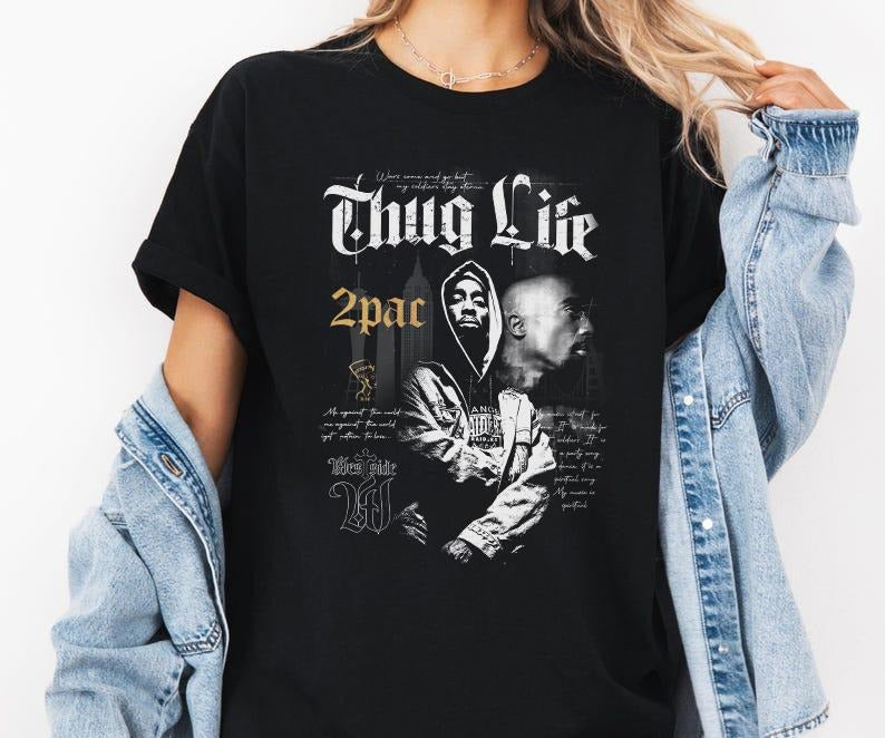 2PAC Rapper Tshirt, Hip Hop Legends and Pioneers Tee, Gift For Fan, 90s Hip Hop, 2PAC060 Hoodie, Sweatshirt | GrindPrints.com
