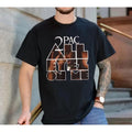 2pac Hip Hop Shirt All Eyez Me Album Cover 90s Hip Hop Rap Music Streetwear Short Sleeve T-Shirts, Hoodie, Sweatshirt