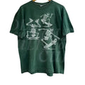 3 Skeletons Skateboarding Vintage 90s Graphic Style Shirt, Retro Skeleton Skateboard Shirt, Skate y2k Clothes, Skatet...