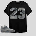 4 Wet Cement Smoke Iron Grey Retro SE T Shirt Match MM Hoodie, Sweatshirt | GrindPrints.com