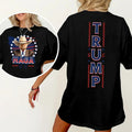 45 47 Maga Trump Shirt, Trump Supporter Sweatshirt, Take America Back, Trump 2024 Shirt Hoodie | GrindPrints.com