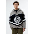47 Brand Men's Brooklyn Nets Lacer Hoodie T-Shirts, Sweatshirt | GrindPrints.com