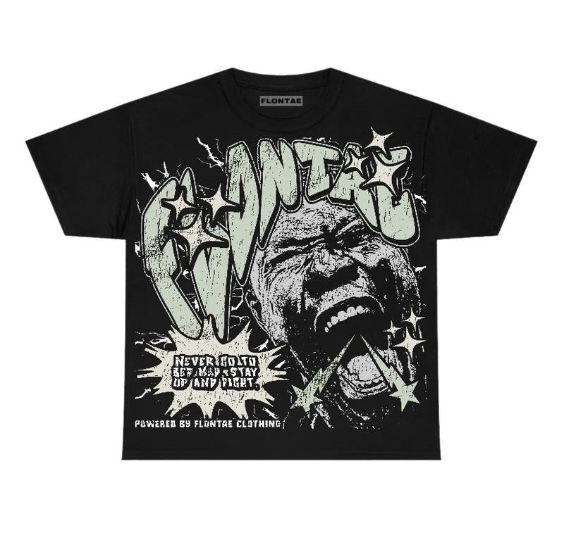 4s Seafoam Flontae T-Shirt Never Quit Graphic Tee Cotton Y2K Clothing Top Streetwear Hoodie, Sweatshirt | GrindPrints.com