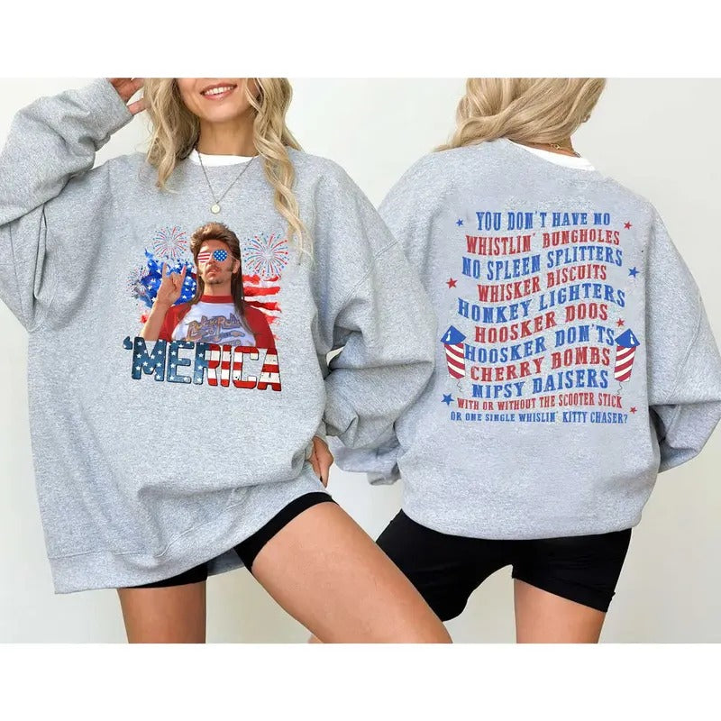 4th Of July Joe Dirt Shirt, 4th Of July Gift Shirt Hoodie Sweatshirt | GrindPrints.com