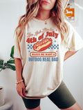 4th Of July Shirt, You Look Like The 4th Of July Makes Me Want A Hot Dog Real Bad Tee Shirt, Independence Day Tee, 4th...
