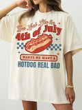 4th Of July Tshirt, You Look Like The 4th Of July Makes Me Want A Hot Dog Real Bad Shirt, Usa Flag Shirt, America Tee,...