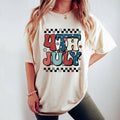 4th of July Shirt, Retro 4th of July Shirt, Gift For American, Fourth of July Shirt, Patriotic Shirt, Independence Day,...