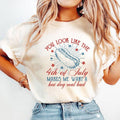 4th of July Shirt, You Look Like The 4th of July Makes Me Want A Hot Dog Real Bad Tee, Independence Day T-shirt, 4th of...