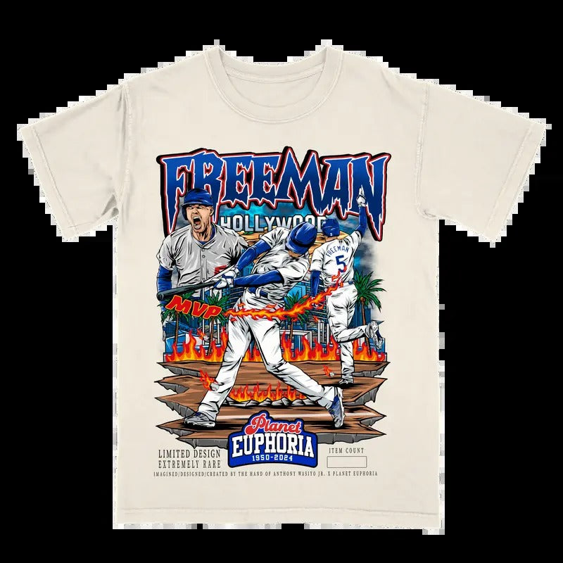 Freeman V2 Tee #/500 - Soft and Comfortable Shirt - Unisex - Graphic T-Shirt Hoodie, Sweatshirt | GrindPrints.com