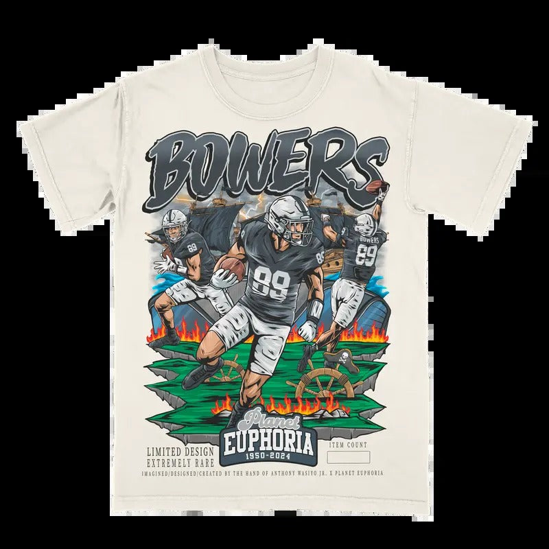 Brock Bowers Tee #/500 Gift For Fan - Men's Casual T-shirt - Menswear Hoodie, Sweatshirt | GrindPrints.com