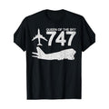747 Jumbo Jet Aviation Plane Spotting T-Shirt Made in USA Hoodie, Sweatshirt | GrindPrints.com