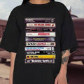 80's Rock Cassette Shirt, Vintage Rock Band Shirt, Old School Music Band Shirt Hoodie, Sweatshirt | GrindPrints.com