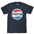80s Pepsi Logo T-Shirt - Navy Blue Hoodie, Sweatshirt | GrindPrints.com