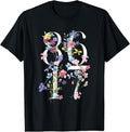 86 47 Floral Boho Style T-Shirt | Unisex Cotton Tee Gift, Crewneck, Short Sleeve Hoodie, Sweatshirt | GrindPrints.com