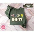 8647 Shirt, Retro 8647 Anti Trum T Shirt, Subtle Floral sweatshirt,  hoodie Liberal Shirt Gift, Anti Capitalist Shirt,...