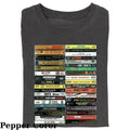 90's Hip-Hop Cassette Tapes - Mix Tapes mixtape - 100% Ringspun Cotton T-Shirt, Music Tee, Unisex T-Shirt, Gift For Men...