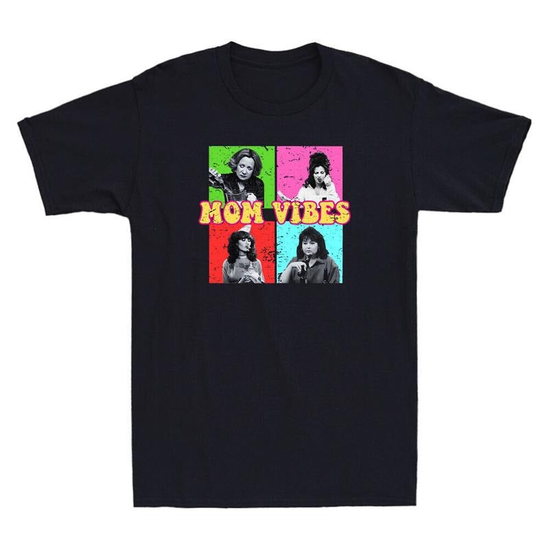 90's Mom Vibes Funny Mom Life Mothers Day Gift Retro Unisex Short Sleeve T-Shirt Hoodie, Sweatshirt | GrindPrints.com
