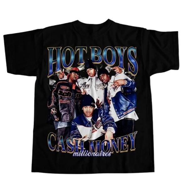 90s Cash Money Hot Boys Shirt, Gift for fan Classic Cotton Hoodie, Sweatshirt | GrindPrints.com