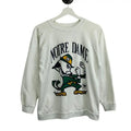 Vintage 80s/90s Notre Dame Fighting Irish NCAA Graphic Sweatshirt Size Medium T-Shirts, Hoodie | GrindPrints.com