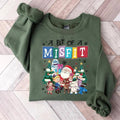 A Bit Of A Misfit Sweatshirt, Xmas Sweatshirt, Vintage Christmas Movie Sweatshirt. Crewneck Classic T-Shirts, Hoodie