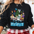 A Bit Of Misfit Rudolph Sweatshirt, Rudolph The Red Nosed Reindeer T-Shirt, Christmas Rudolph Reindeer Sweater, Gift For...