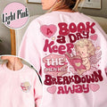 A Book a Day Keeps the Mental Breakdown Away Sweatshirt, Bookish Valentines Day Sweatshirt, Cupid Reading Sweatshirt,...