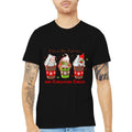 A Christmas-Themed T-Shirt with 'Fueled By Coffee And Christmas Cheer' Slogan" made in usa Hoodie, Sweatshirt