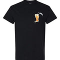 A Drink to Death Grim Reaper Shirt - Gildan, Comfy and Quality Shirt Hoodie, Sweatshirt | GrindPrints.com